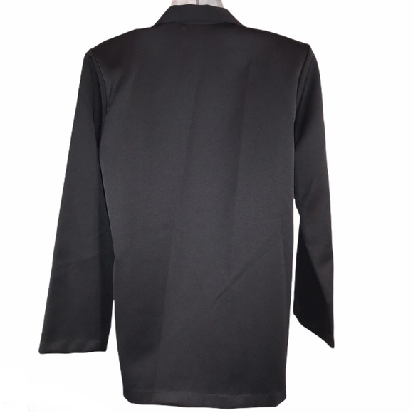 Vintage Black Blazer, Size M - Picture 4 of 7